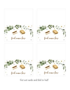 A520 Tent Cards: A520 Tent Cards
