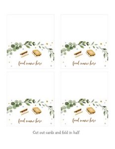A520 Tent Cards design preview