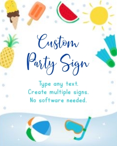 A534 Custom Sign design preview