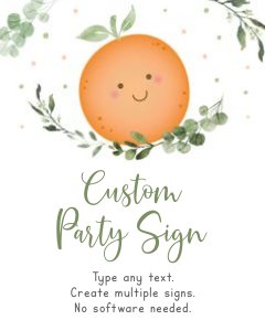 A535 Custom Sign design preview