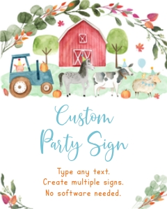 A511 Custom Sign design preview