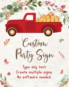 A551 Custom Sign: A551 Custom Sign