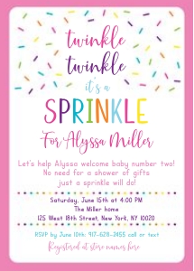 A109 Sprinkle: A109 Sprinkle