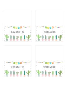 A552 Tent Card: A552 Tent Card