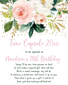 A561 Time Capsule Sign design preview