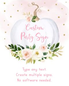 A580 Custom Sign design preview