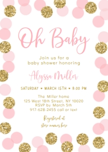 A225 Shower Invite: A225 Shower Invite
