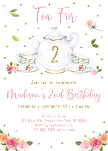 A583 Invite design preview