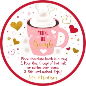 Bomb Valentine Tag3 design preview