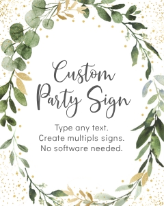 A529 Custom Sign design preview