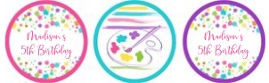 A215 Cupcake Topper design preview