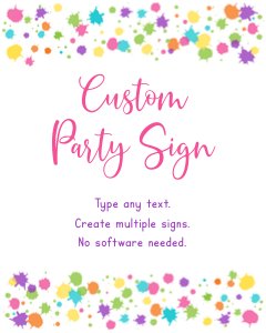 A215 Custom Sign2 design preview