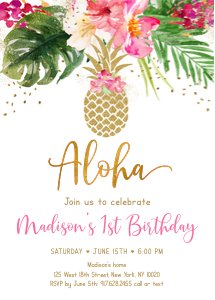 A494 Birthday Invite2 design preview
