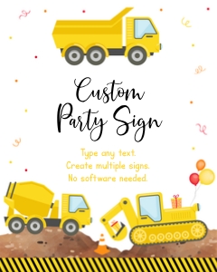 A605 Custom Sign: A605 Custom Sign