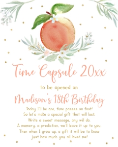 A608 Time Capsule Sign design preview