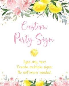 A613 Custom Sign design preview