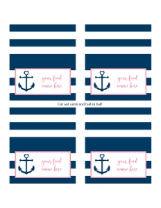 A132 Tent Card: A132 Tent Card