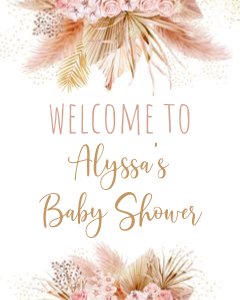 A625 Welcome Sign design preview