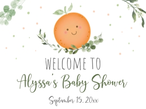 A535 Large Welcome Sign: A535 Large Welcome Sign