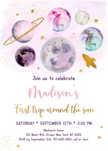 A631 Invite design preview