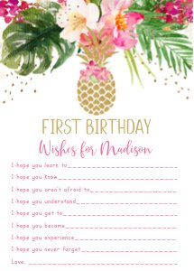 A494 Birthday Wishes design preview