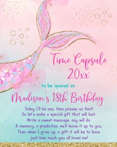 A627 Time Capsule Sign design preview