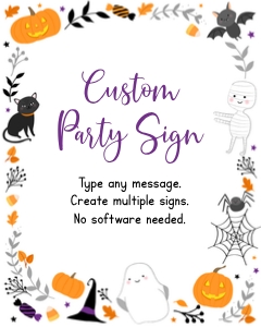 A572 Custom Sign design preview