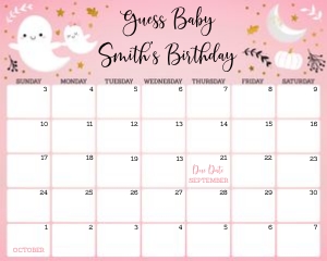 A637 Calendar design preview