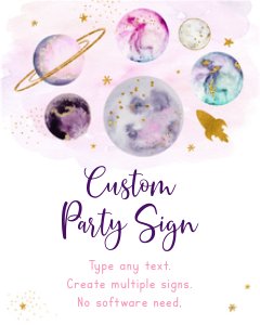 A631 Custom Sign design preview