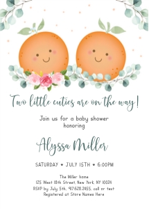 A535 Twin Invite design preview