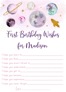 A631 Birthday Wishes design preview