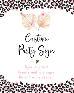 A649 Custom Sign design preview