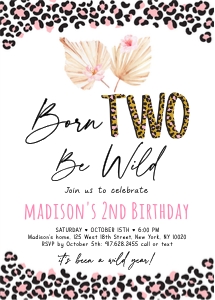 A648 Born To Be Wild Invite design preview