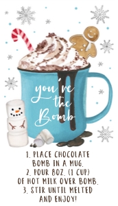 Winter Bomb Tag 11 Rectangle design preview