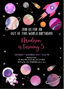 A654 Girl Invite2 design preview