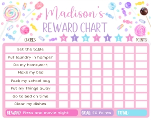 A659 Reward Chart design preview