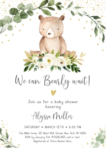 A602 Greenery Invite design preview