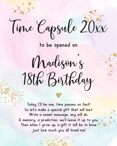 A662 Time Capsule Sign: A662 Time Capsule Sign