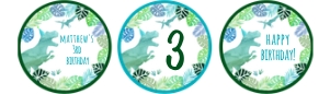 A663 Cupcake Topper design preview