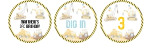 A665 Cupcake Toppers: A665 Cupcake Toppers