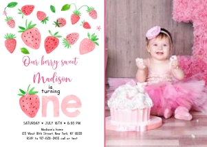 A667 Photo Invite design preview