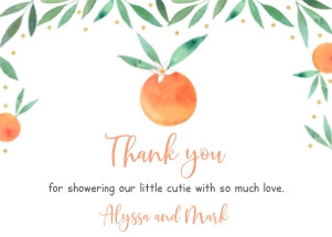 A660 Thank You Card: A660 Thank You Card