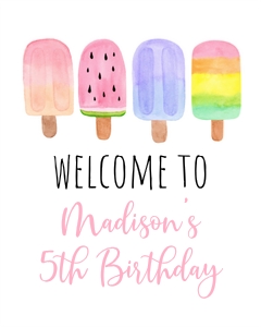 A674 Welcome Sign design preview
