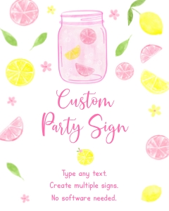 A675 Custom Sign design preview