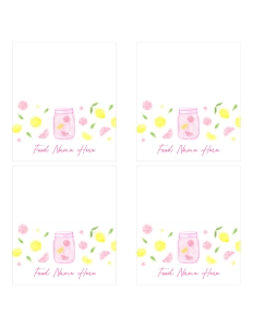 A675 Tent Card: A675 Tent Card