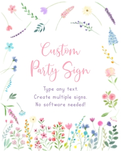 A676 Custom Sign: A676 Custom Sign