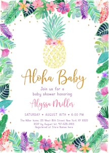 A678 Baby Shower Invite: A678 Baby Shower Invite