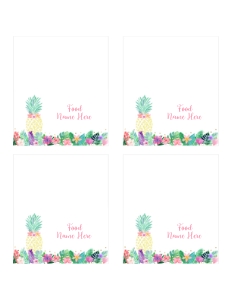 A678 Tent Card design preview