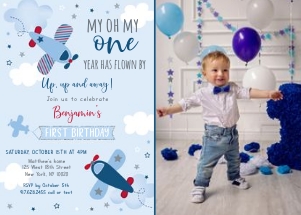 A566 Photo Invite design preview