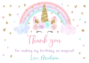 A582 Thank You Card: A582 Thank You Card